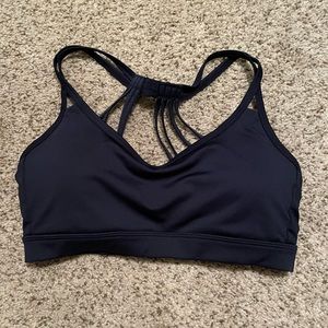 Marika navy sports bra